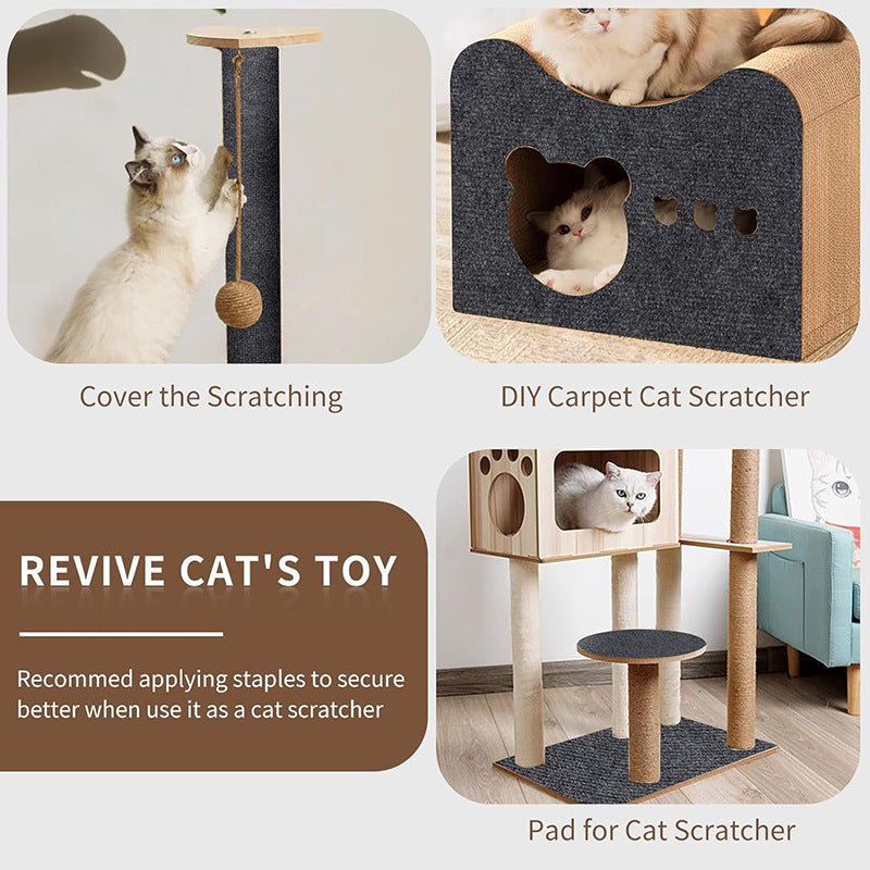 DIY Anti-Scratch Pad for Cats - Raifaonline