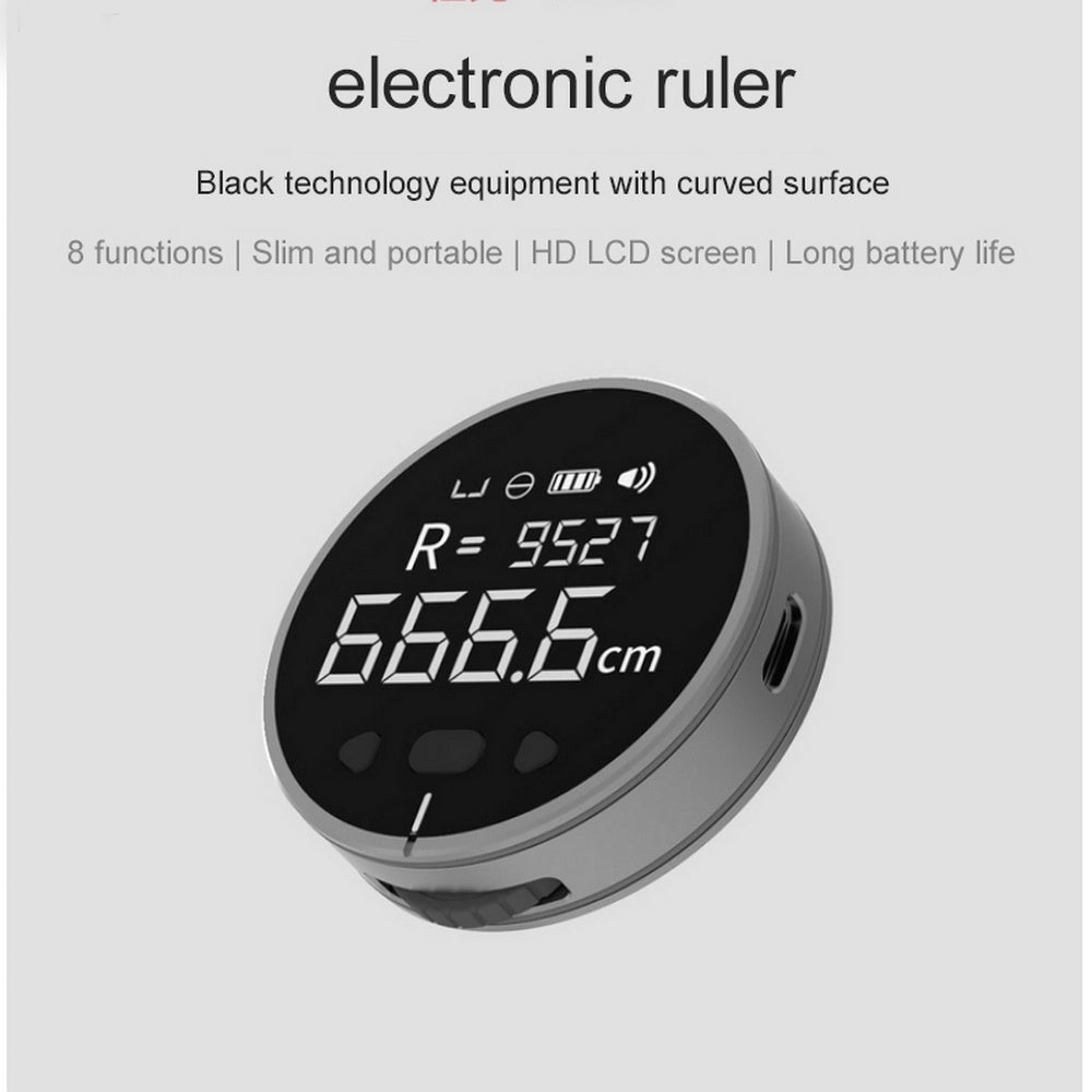 Distance Measuring Instrument Electronic Measuring Ruler Tape - Raifaonline