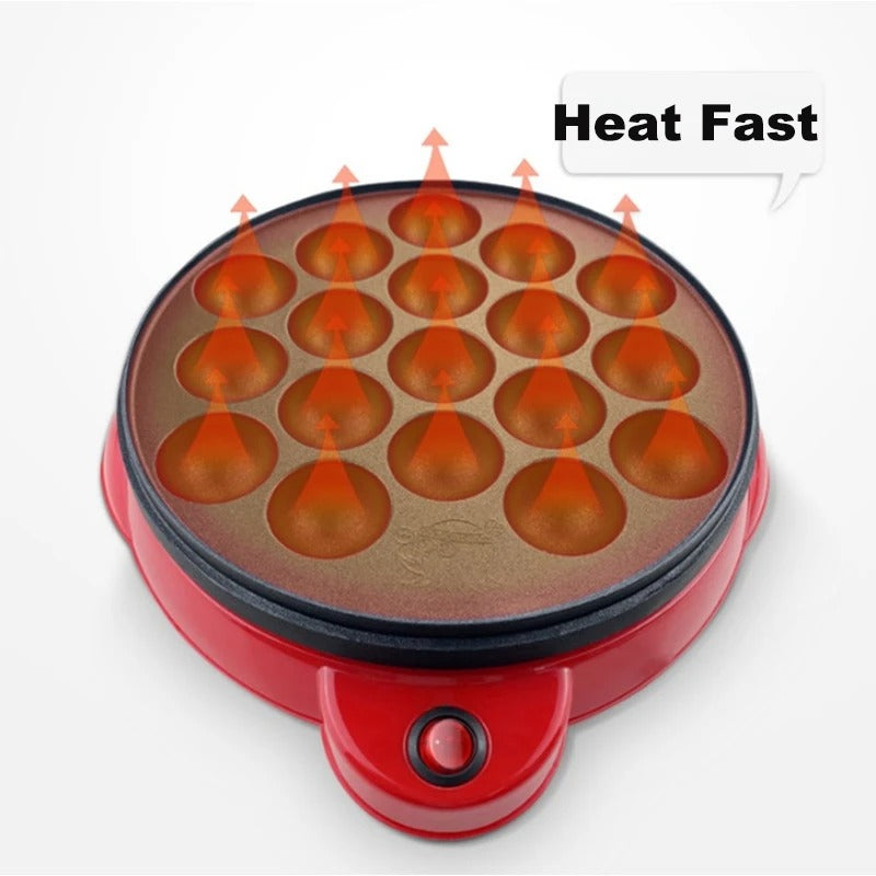 220V Chibi Maruko Baking Machine Household Electric Takoyaki Maker