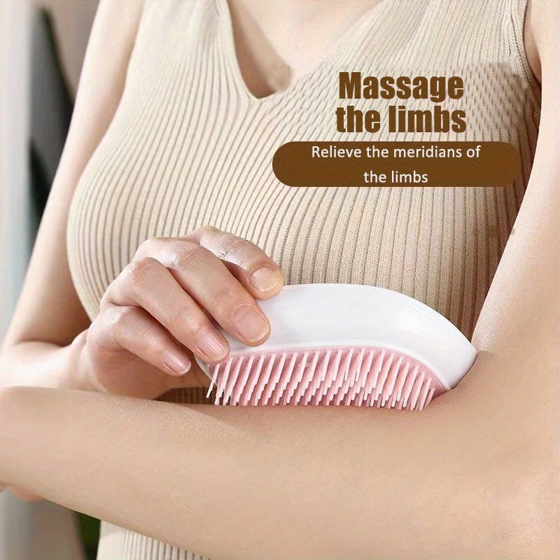 Electric Massage Comb, Body Relaxing High-Frequency Vibration Head Massager
