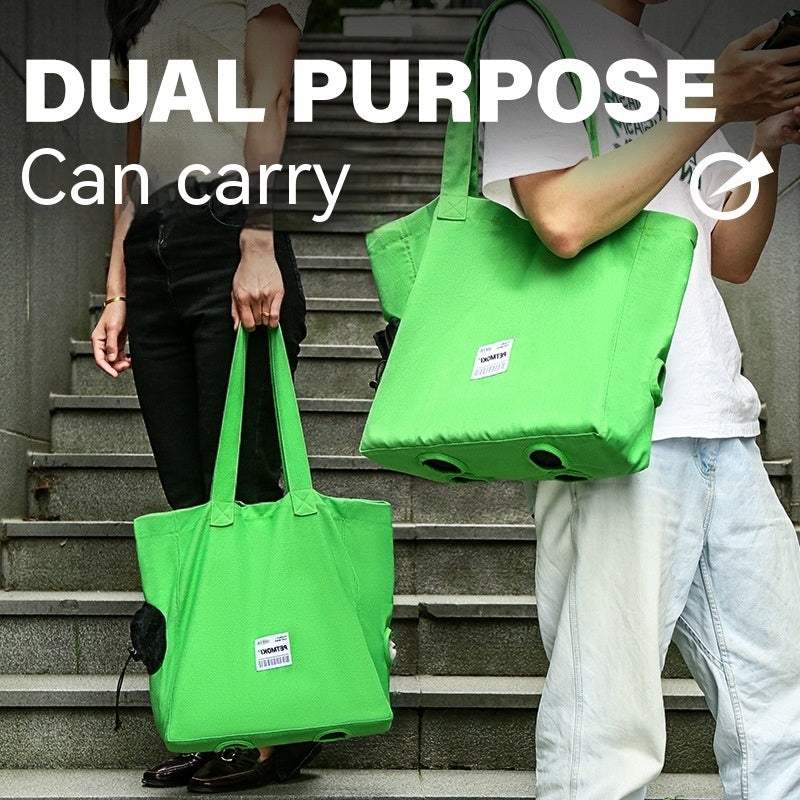 Canvas Cat & Dog Carrier Bag - Raifaonline