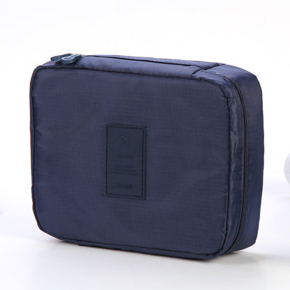 Portable Cosmetic Bag Waterproof Divider Multi-grid Pockets - Raifaonline
