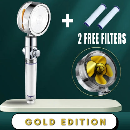 Shower Head Water Saving Flow 360 Degrees Rotating - Raifaonline