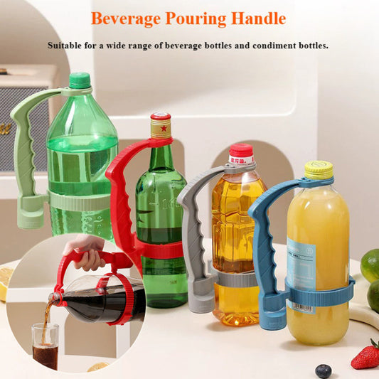 Adjustable Pouring Handle Bottle Holder for Home Use - Raifaonline