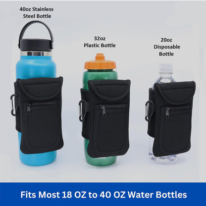 Universal Magnetic Gym Water Bottle Bag Holder