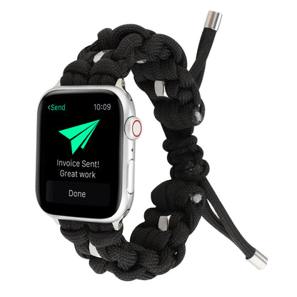 Outdoor umbrella cord braided strap Smart Watch - Raifaonline