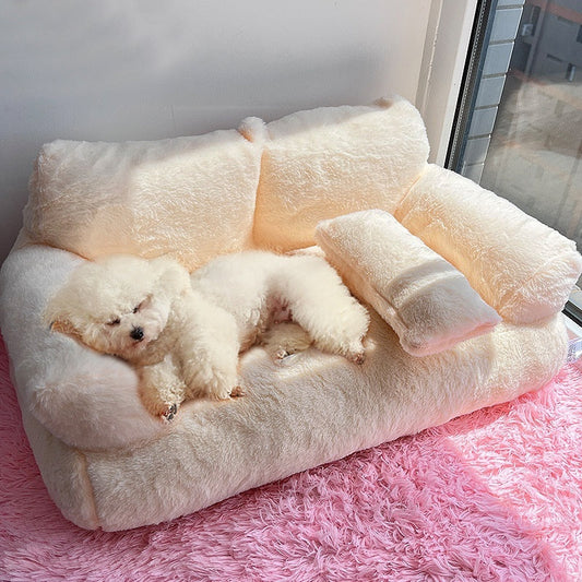 All-season Winter And Fall Pet Bed Thats Warm Removable And Washable