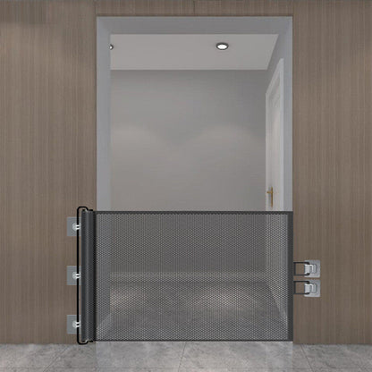 Retractable Pet & Baby Safety Gate – Folding Stair Guard