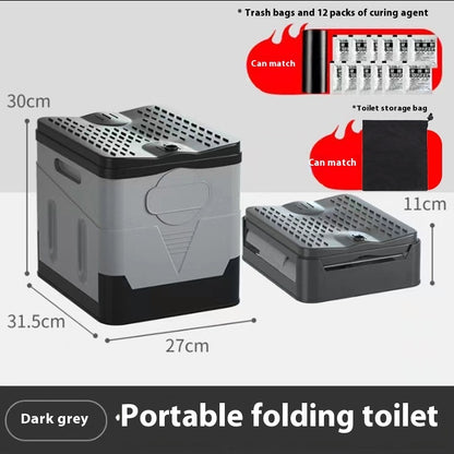 Car Folding Toilet Portable Outdoor Product - Raifaonline