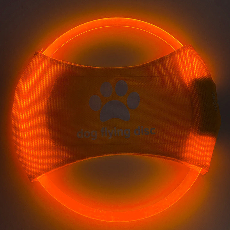 LED Glowing Dog Flying Disc - Raifaonline