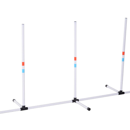 Dog Agility Weave Poles with Storage Bag