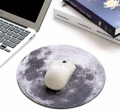 Space Round Mouse Pad PC Gaming Non Slip Mice Mat - Raifaonline