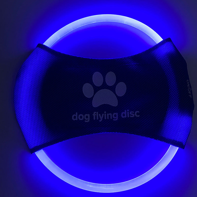 LED Glowing Dog Flying Disc - Raifaonline