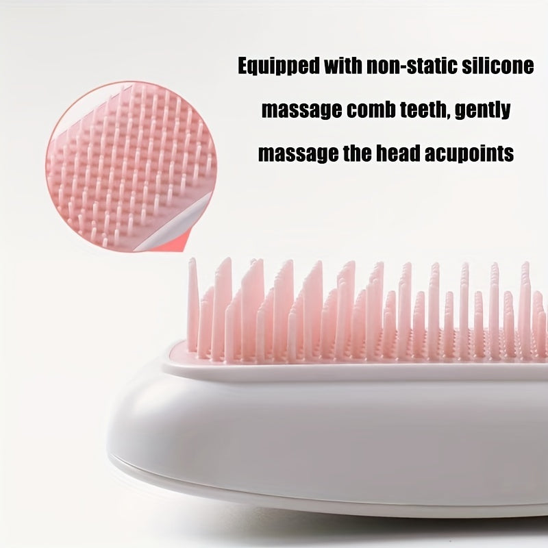 Electric Massage Comb, Body Relaxing High-Frequency Vibration Head Massager