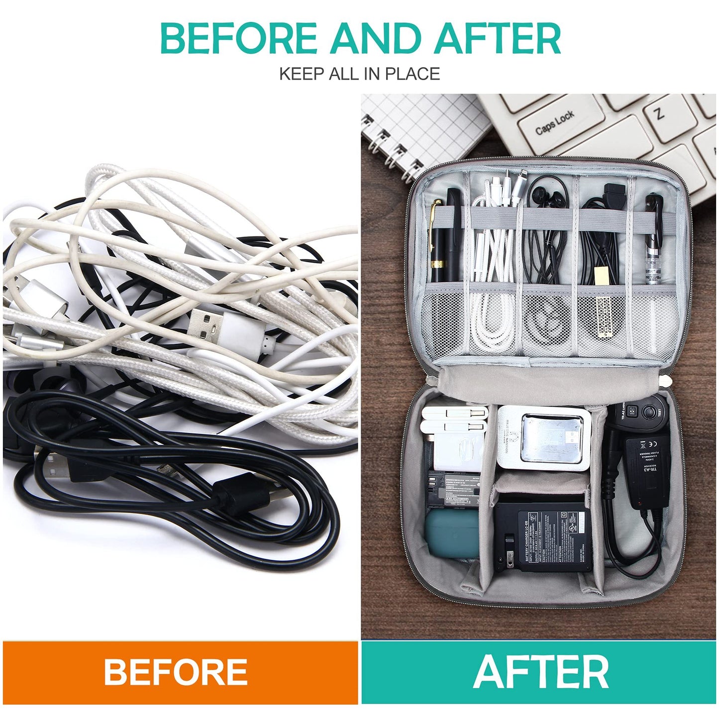Waterproof Electronics Organizer - Raifaonline