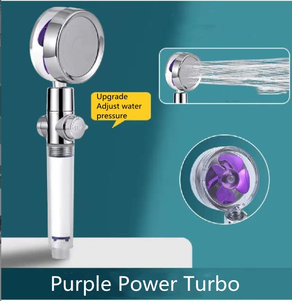 Shower Head Water Saving Flow 360 Degrees Rotating - Raifaonline