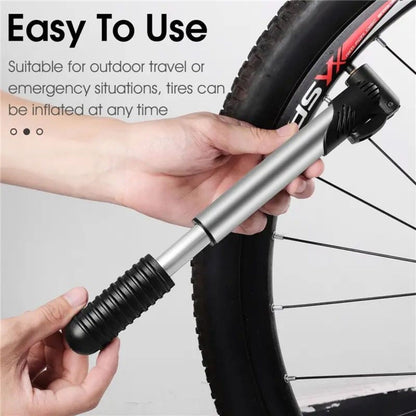 Portable Mini Bicycle Pump for Tires and Balls - Raifaonline