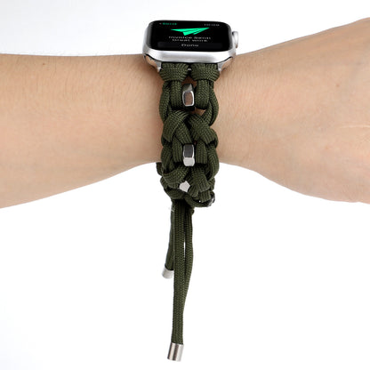 Outdoor umbrella cord braided strap Smart Watch - Raifaonline