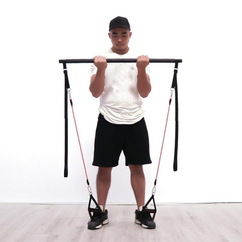 Pilates Bar Kit with Resistance Bands for Home Gym Workouts - Raifaonline