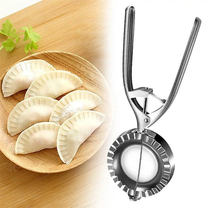 Dumpling Maker – Stainless Steel Press for Wrappers & Stuffing - Raifaonline