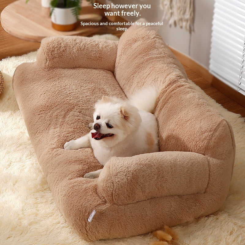 All-season Winter And Fall Pet Bed Thats Warm Removable And Washable
