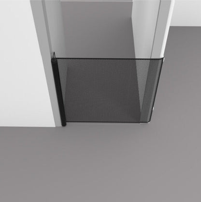 Retractable Pet & Baby Safety Gate – Folding Stair Guard