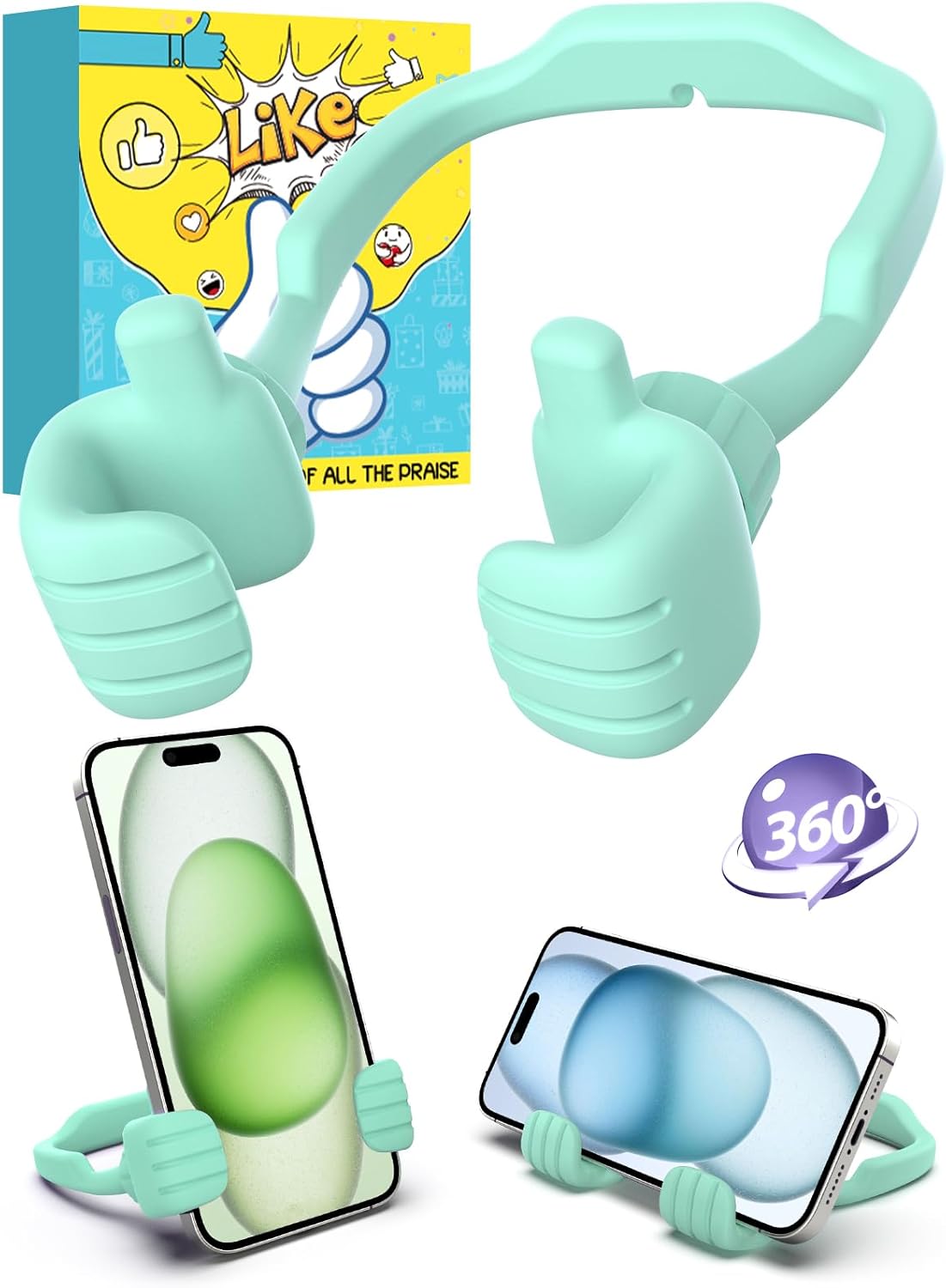 Thumbs Up Lazy Phone Stand Cell Phone Holder Gifts for Christmas