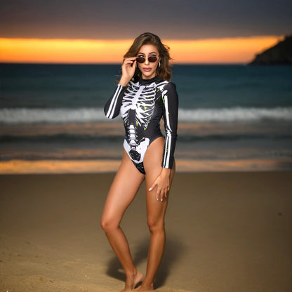 Xunyixin Women’s Skeleton Jumpsuit