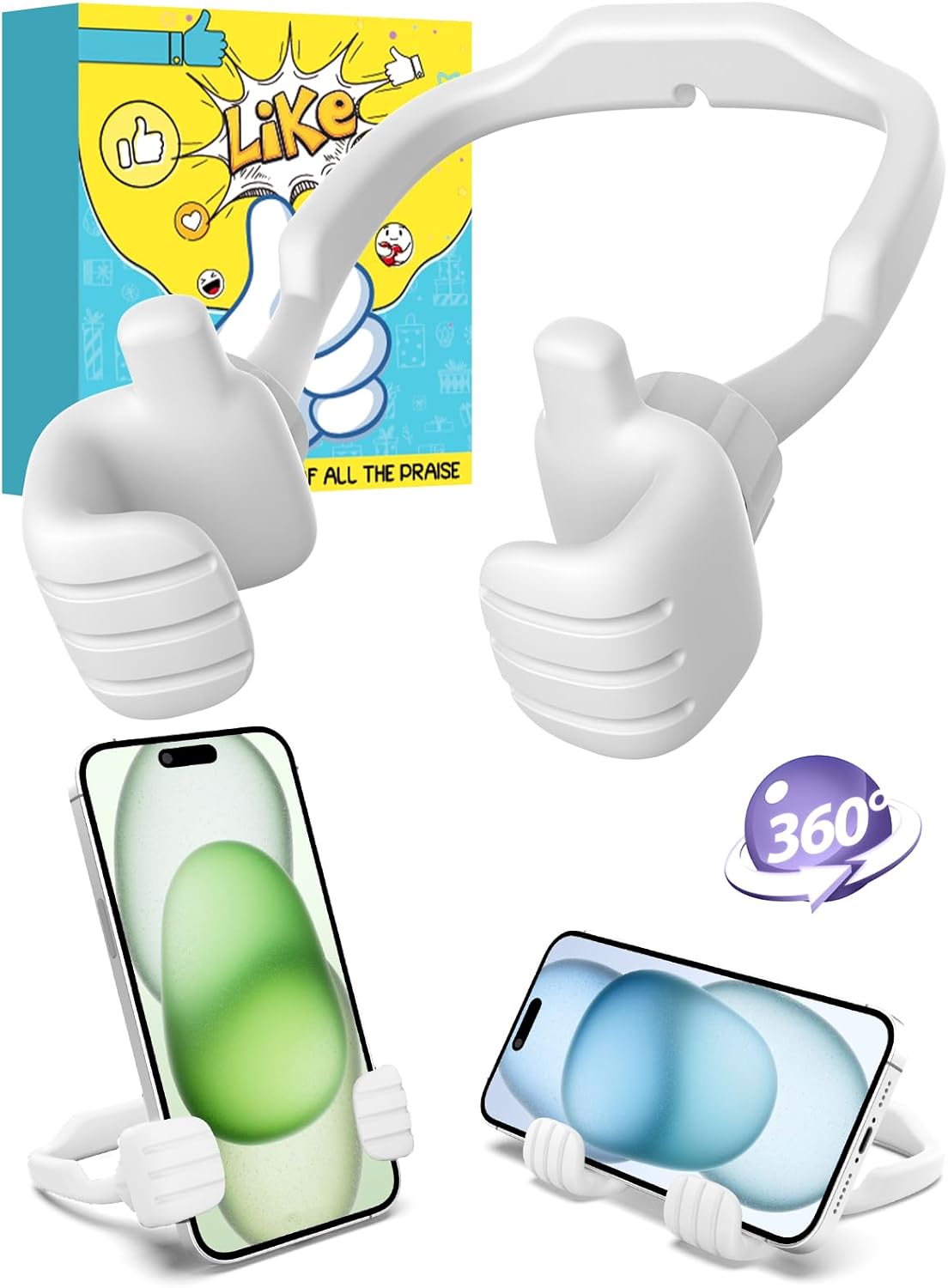 Thumbs Up Lazy Phone Stand Cell Phone Holder Gifts for Christmas