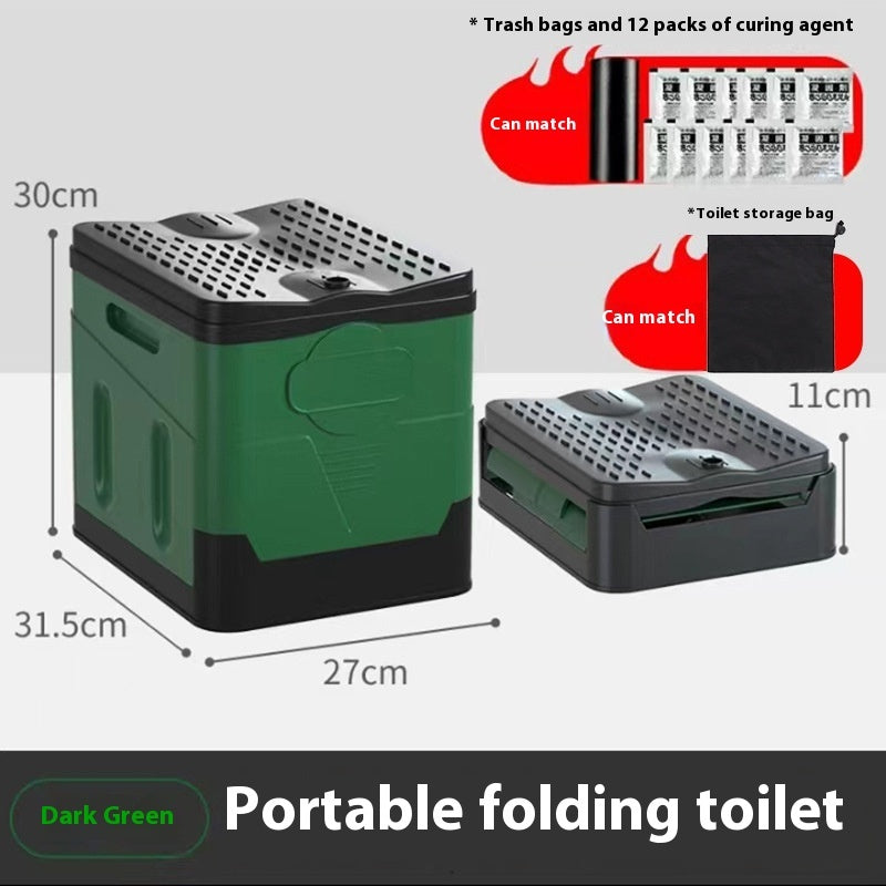 Car Folding Toilet Portable Outdoor Product - Raifaonline