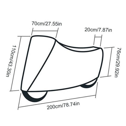 Toptrek Bike Cover 210D High Quality Bicycle Protector