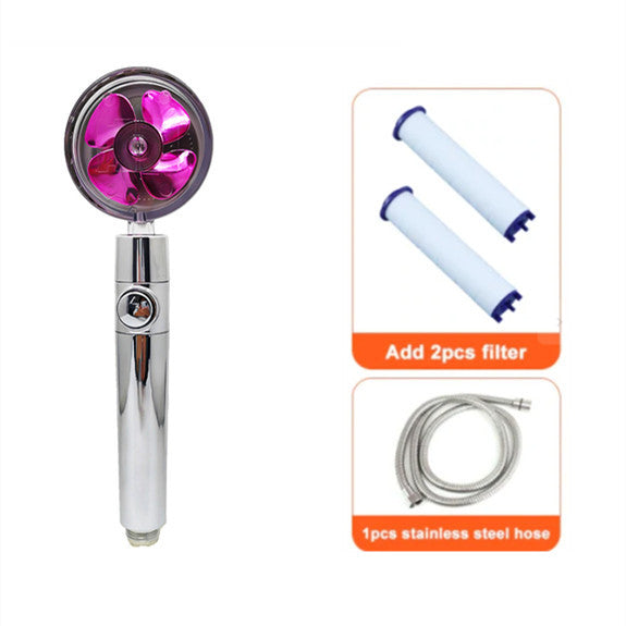 Shower Head Water Saving Flow 360 Degrees Rotating - Raifaonline