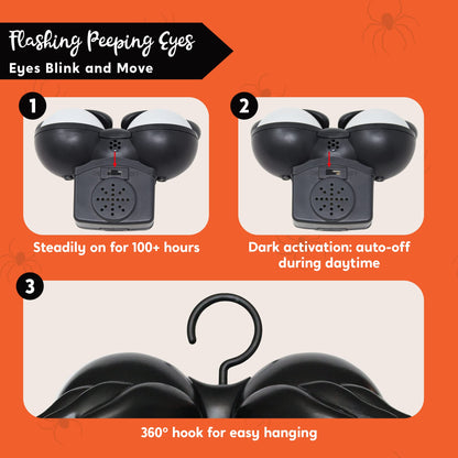 Joiedomi 3-Pack Flashing Peeping Eyes Lights
