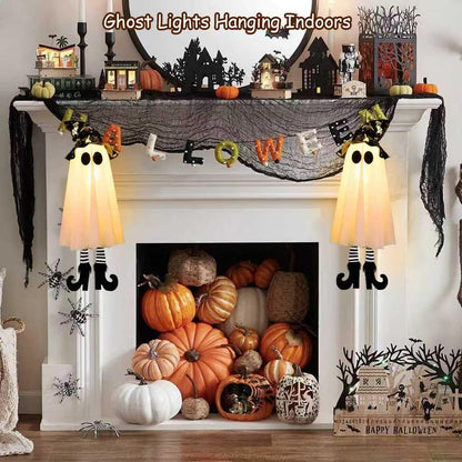 Halloween Decor Hanging Ghost Lights