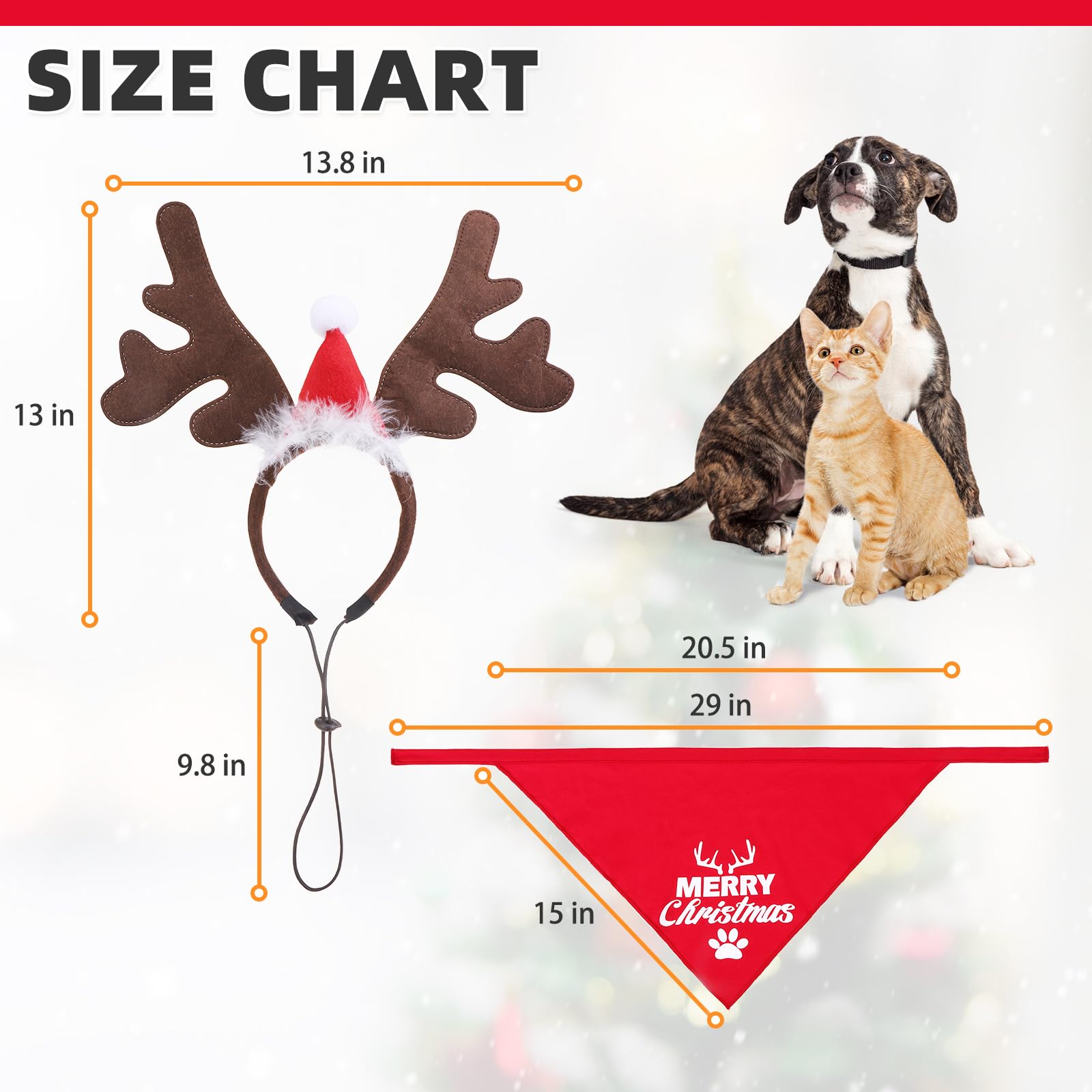 Pumpkin Cape & Hat Set for Small to Large Pets, Funny Holiday