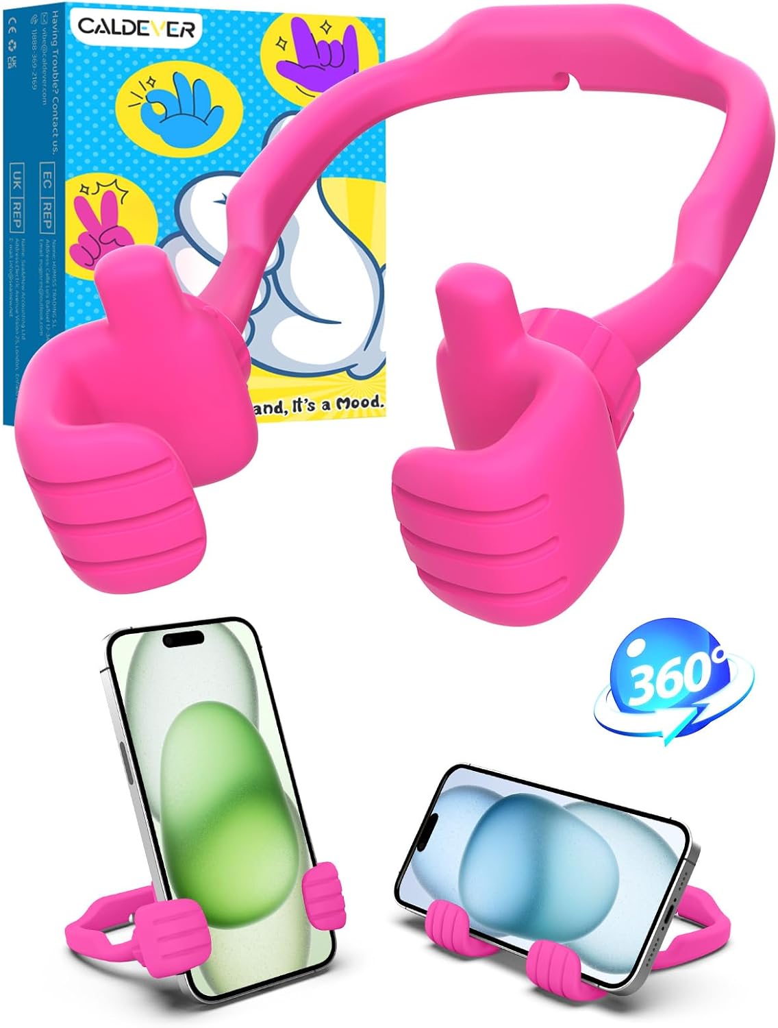 Thumbs Up Lazy Phone Stand Cell Phone Holder Gifts for Christmas