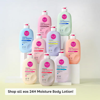 eos Shea Better Body Lotion Vanilla Cashmere, 24-Hour Moisture Skin Care, Lightweight & Non-Greasy, Natural Shea, Vegan, Vanilla Body Lotion, 16 fl oz