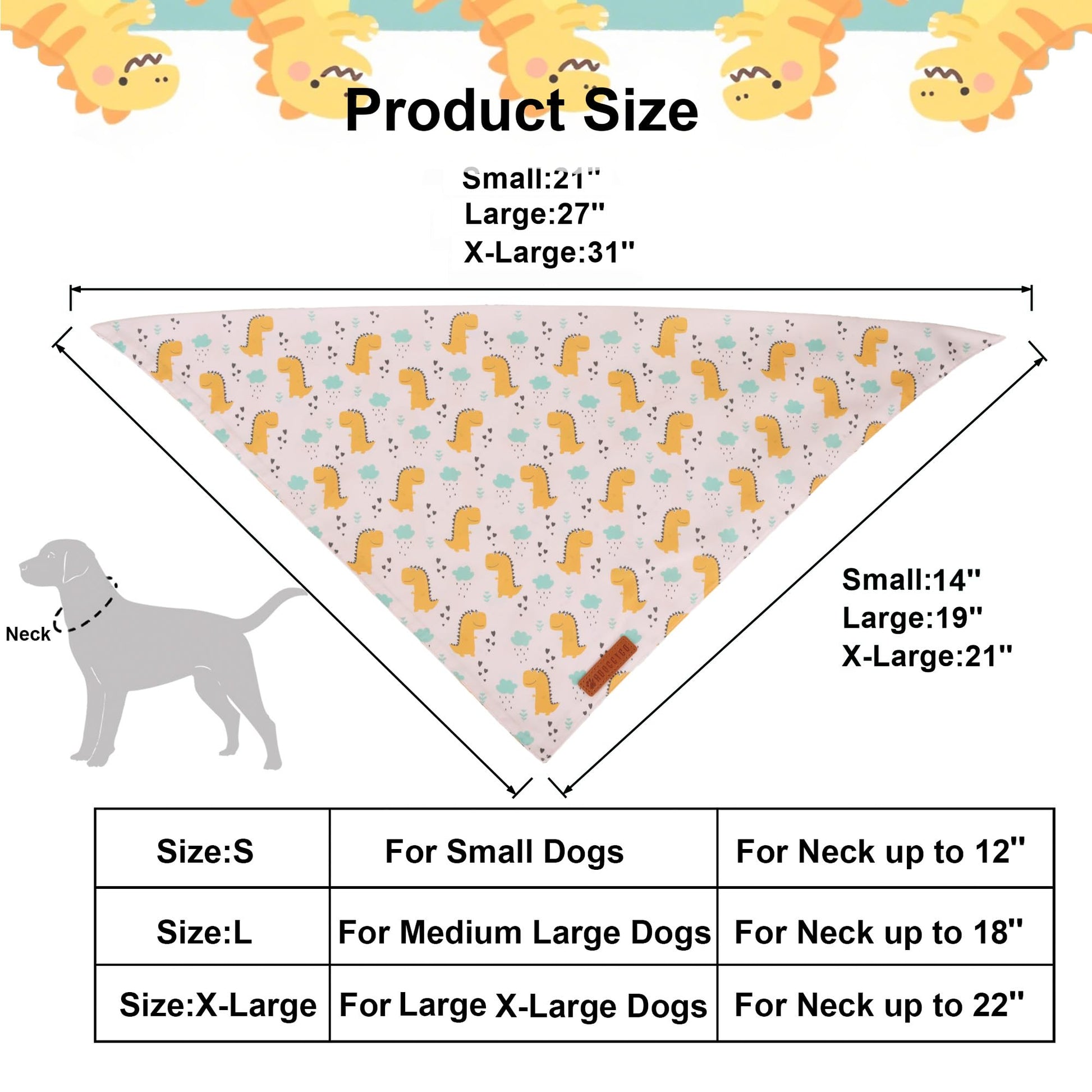 ADOGGYGO Halloween Dog Bandana