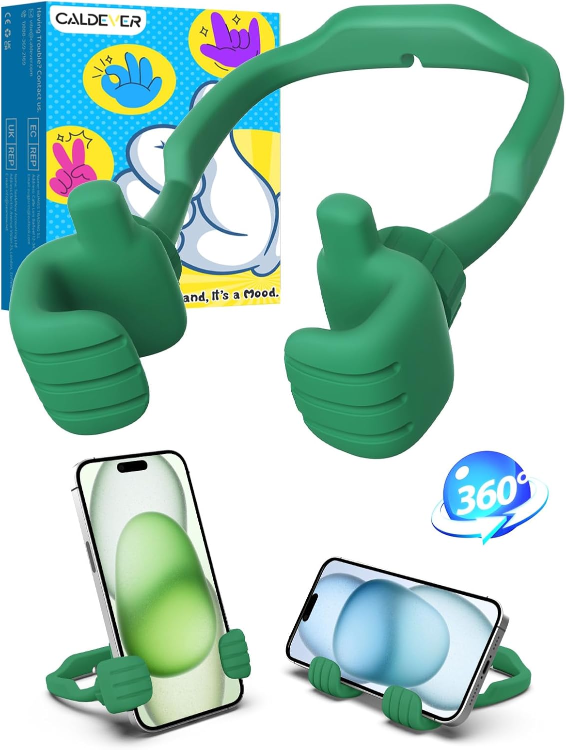Thumbs Up Lazy Phone Stand Cell Phone Holder Gifts for Christmas