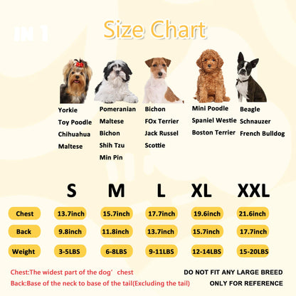Funny Halloween Outfit for Small & Medium Pets, Warm Hoodie with