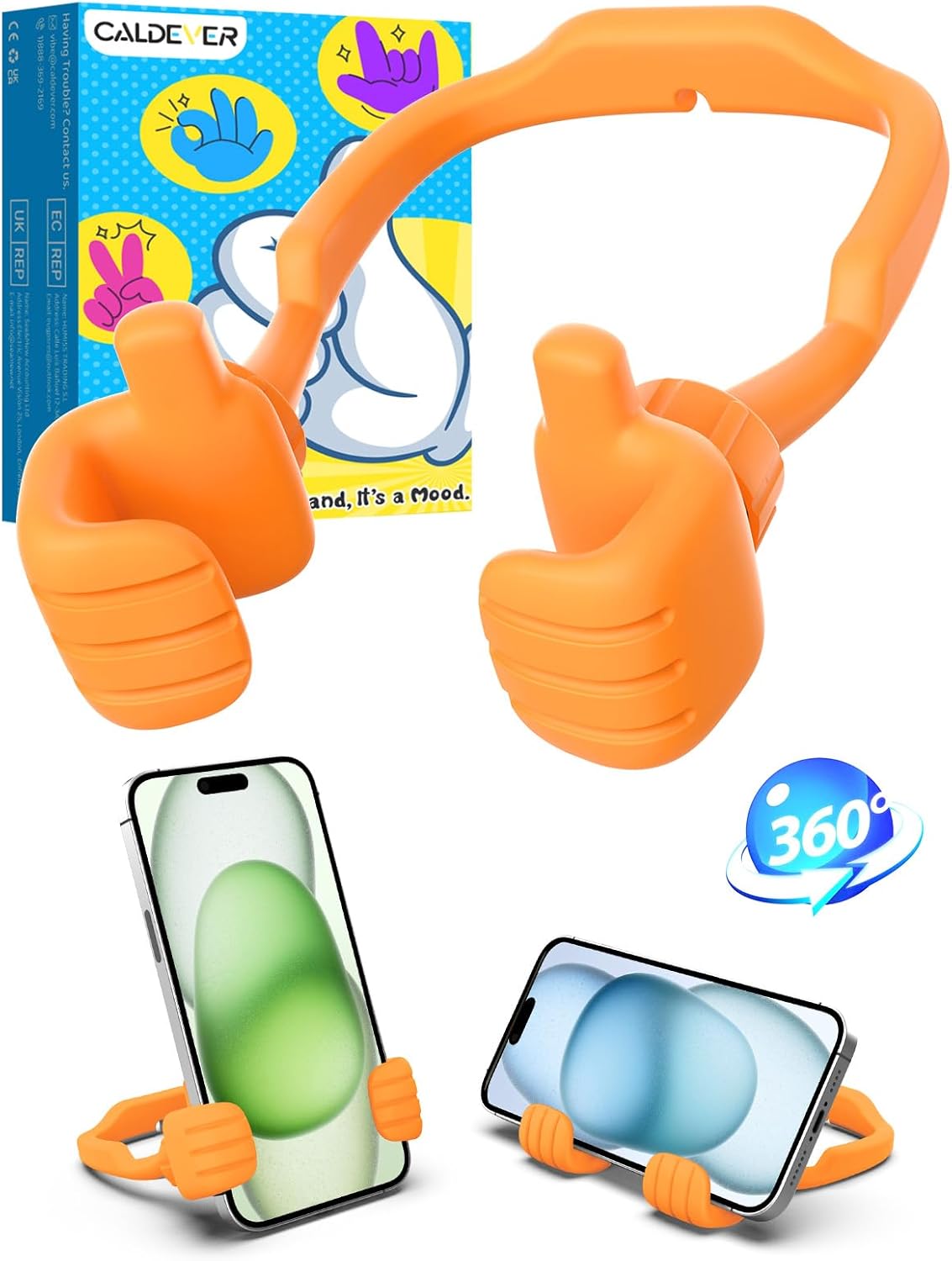 Thumbs Up Lazy Phone Stand Cell Phone Holder Gifts for Christmas