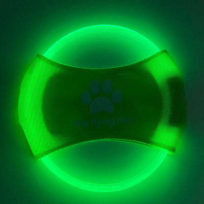 LED Glowing Dog Flying Disc - Raifaonline