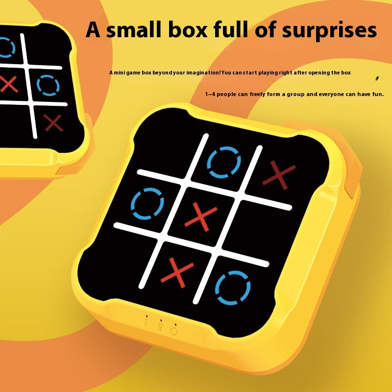 Educational Tictactoe Three-character Chess Rice Chess Children's Toys - Raifaonline