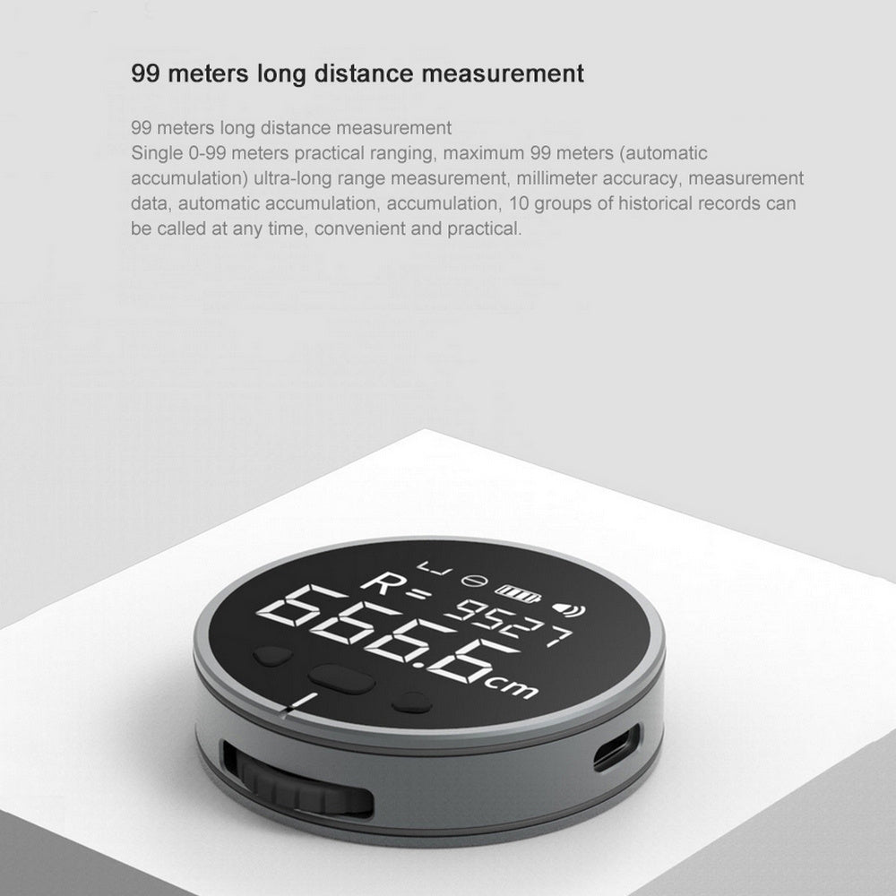 Distance Measuring Instrument Electronic Measuring Ruler Tape - Raifaonline