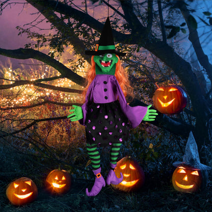 POPGIFTU 64" Crashing Witch into Tree