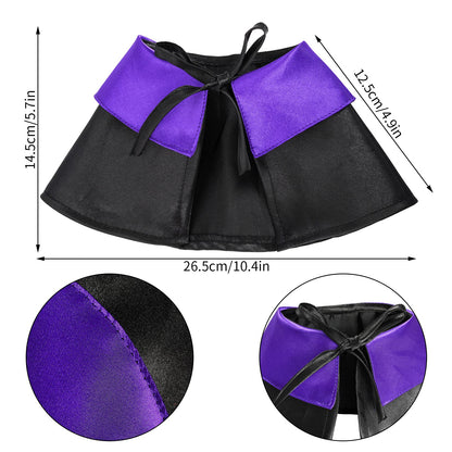 Dxhycc Halloween Wizard Costume for Cats & Small Dogs
