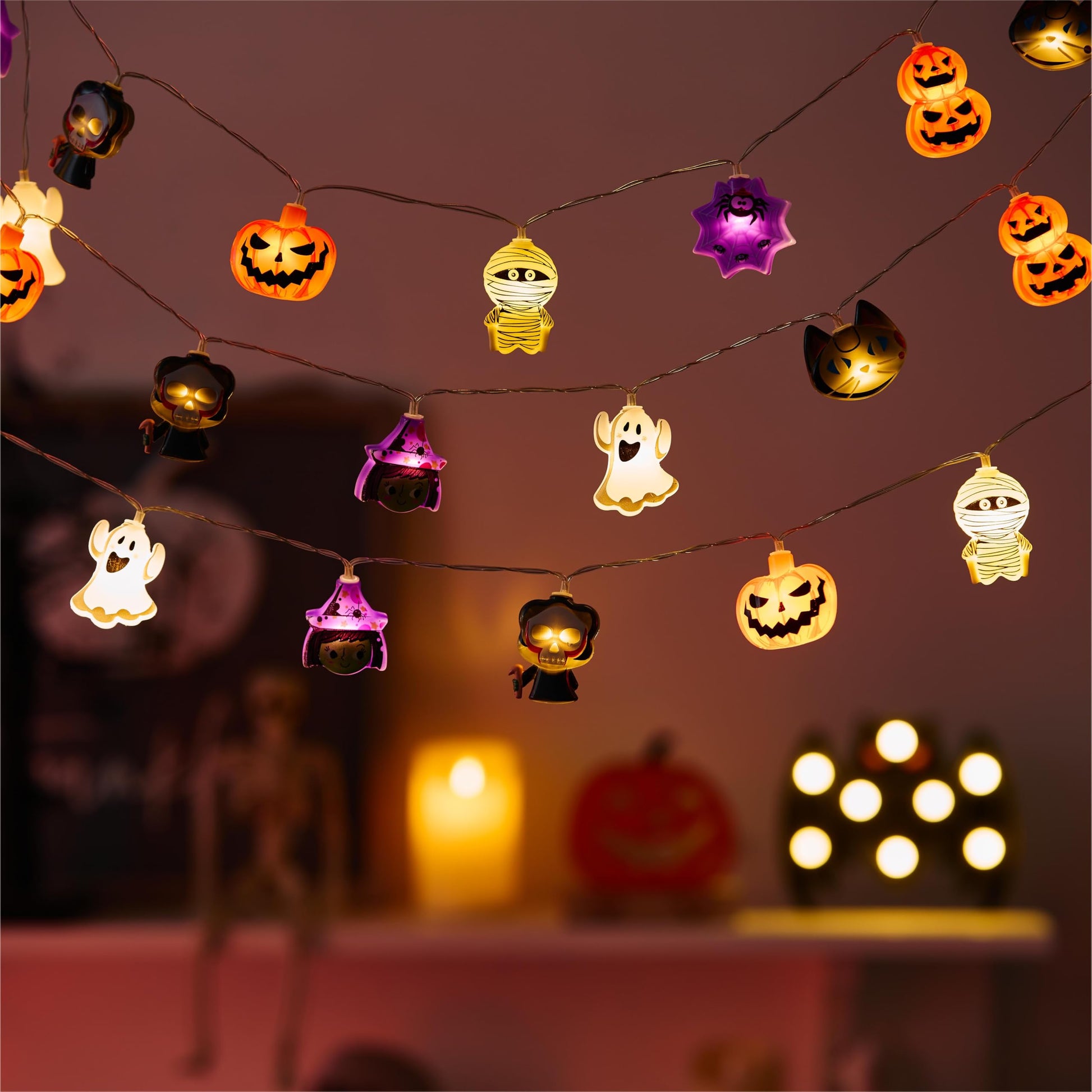 LOLStar 9.8FT Halloween Fairy String Lights