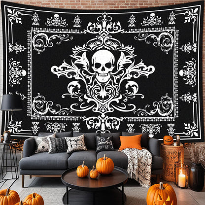 EVENHUG Halloween Reversible Sofa Cover