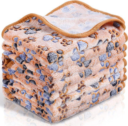 Tatuo 4-Pack Pet Fleece Blankets – Soft & Warm