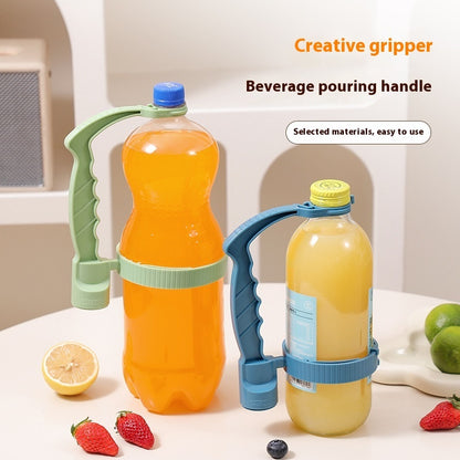 Adjustable Pouring Handle Bottle Holder for Home Use - Raifaonline